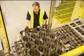 Centralizers inspection after heat treatment