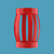 TUR-CT Single Piece, Close Tolerance, Bow Spring Centralizer