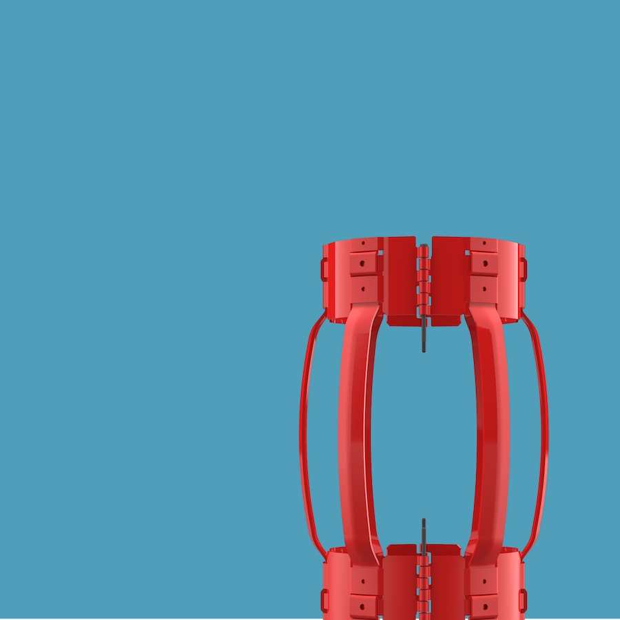 OBH Mechanical Hinged Bow Spring Centralizer