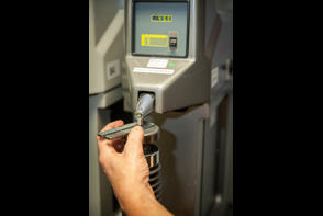 Hardness testing of sample from batch of products after heat treatment