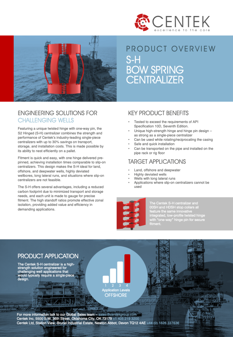 Product Overview S-H